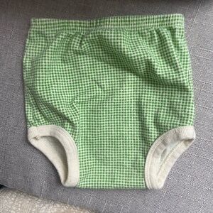 Vintage Baby Checkered High Waisted Bottoms